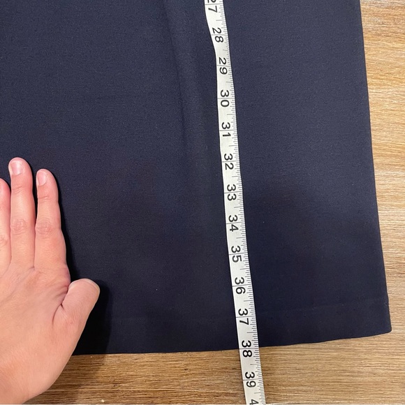 Talbots Sheath Dress Women's Plus Size 20 WP Navy Blue Jersey Stretch - Picture 6 of 9